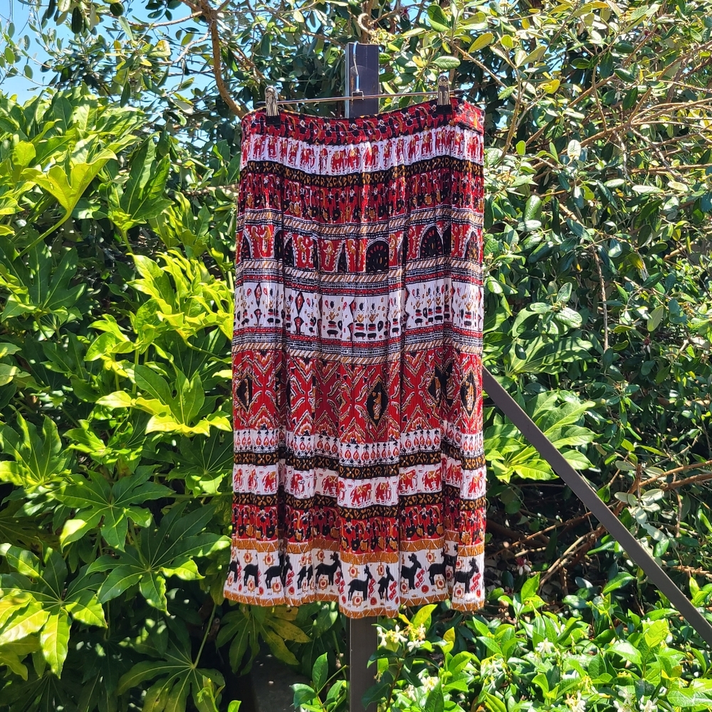 Jane Ashley Boho Style Skirt Size Small